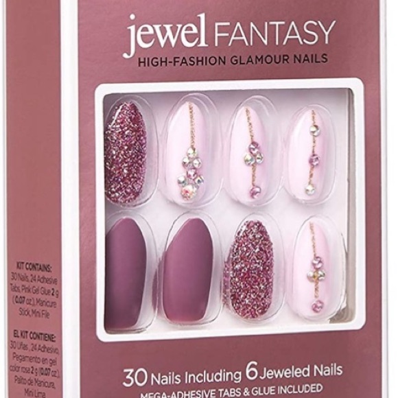Kiss Jewel Fantasy High Fantasy Glamour Nails